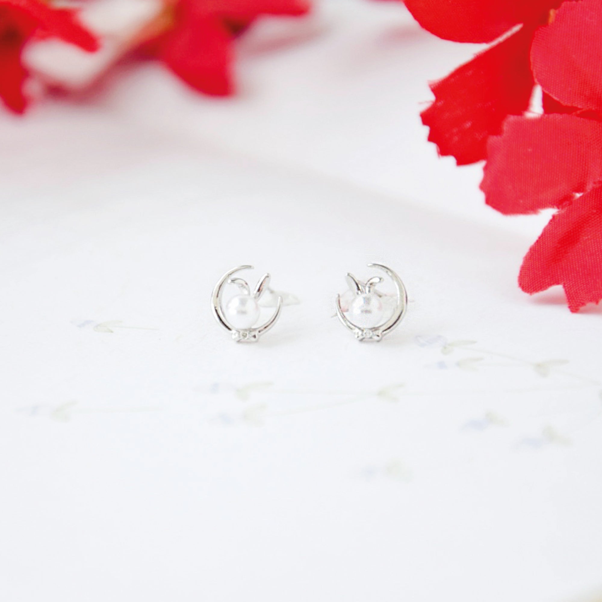 Korean sterling sale silver earrings