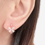 Celestial Butterfly Huggie Hoop Earrings