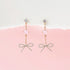 Rose Gold Made in Korea Earrings Korean Anting Cubic Zirconia Jewellery Malaysia piercing 925 Sterling Silver hypoallergenic 2 way earrings Jewellery Online Malaysia Shopping No Piercing Perfect Gift special gift s925 dainty anting jewellery Malaysia Gift for her Rose Gold Korea Made Earrings Korean Jewellery Jewelry Cubic Zirconia Dainty Delicate Minimalist Jewellery Jewelry Bride Clip On Earrings Silver Gift Set present gift for her gift ideas daily wear earrings ribbon earrings birthday gift