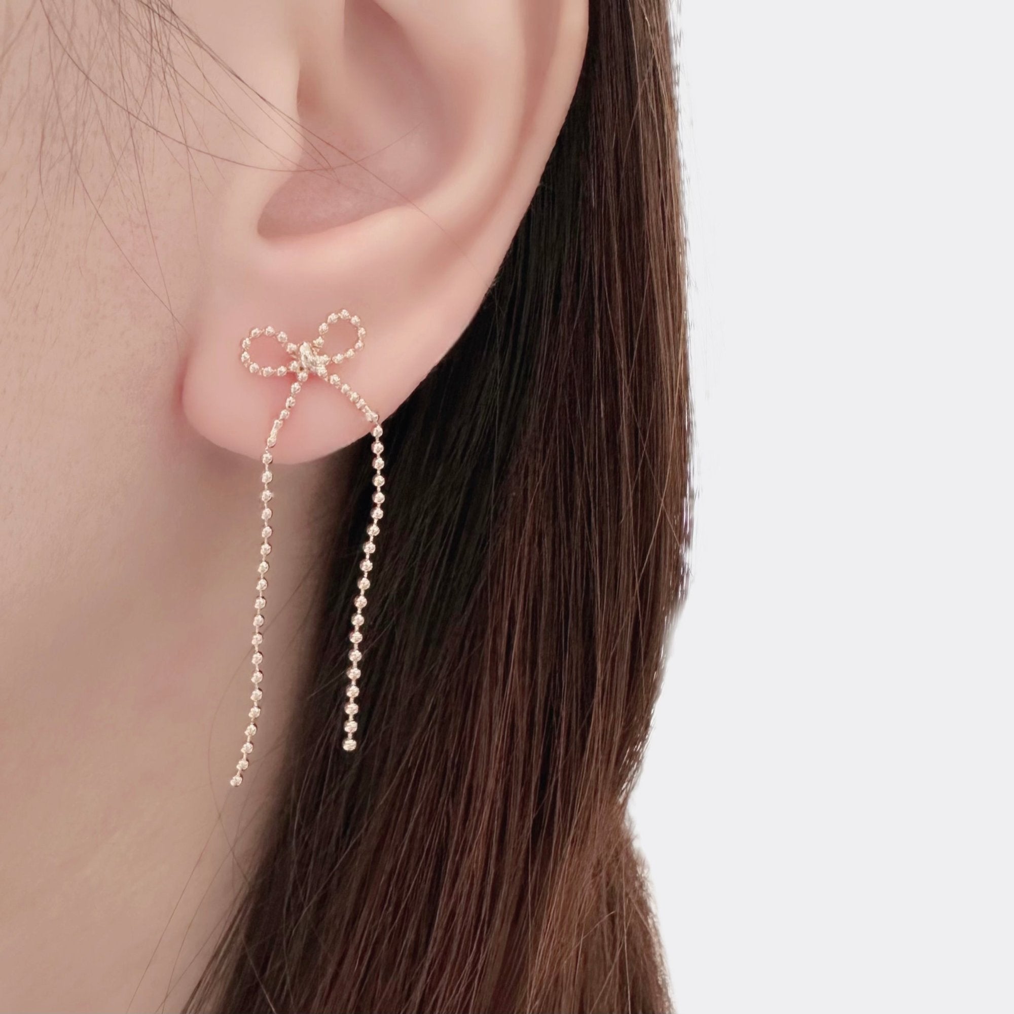 Rose Gold Made in Korea Earrings Korean Anting Cubic Zirconia Jewellery Malaysia piercing 925 Sterling Silver hypoallergenic 2 way earrings Jewellery Online Malaysia Shopping No Piercing Perfect Gift special gift s925 dainty anting jewellery Malaysia Gift for her Rose Gold Korea Made Earrings Korean Jewellery Jewelry Cubic Zirconia Dainty Delicate Minimalist Jewellery Jewelry Bride Clip On Earrings Silver Gift Set present gift for her gift ideas daily wear earrings ribbon earrings birthday gift