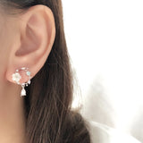 Made in Korea Earrings Necklace Bracelet Korean Anting Rantai Gelang Tangan Cubic Zirconia Bride Bridal Dinner 925 Sterling Silver Accessory Fashion Fancy Stylish Costume Jewellery Online Malaysia Shopping Trendy Accessories Daily Wear Jewelry Dainty Minimalist Delicate Clip On Earrings No Piercing Special Perfect Gift From Heart For Your Loved One Happy Valentines Day Petite Floral Box gift for her bracelet, surprise gift, birthday gift, gift set, premium gift, online gift shop, bridesmaid gift,