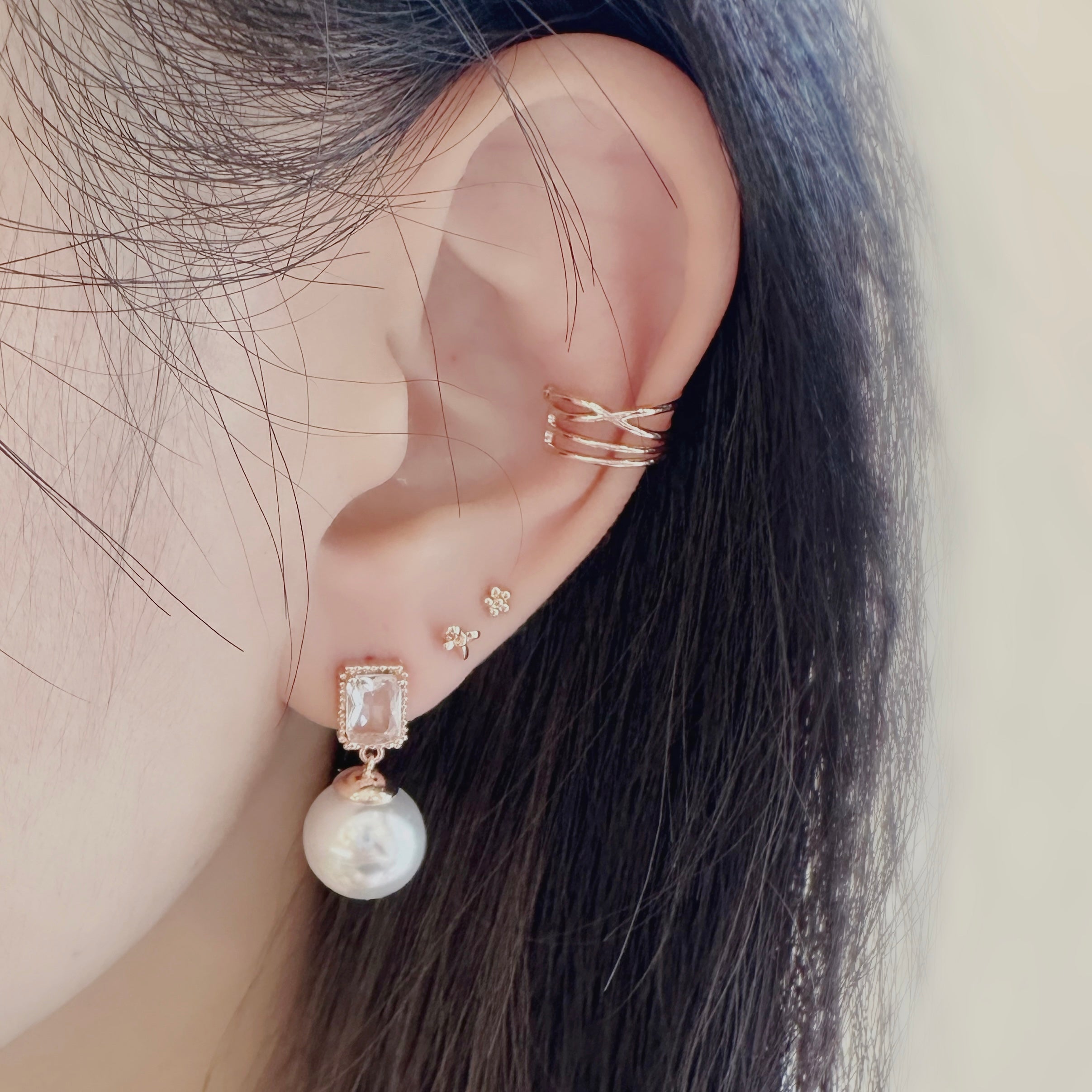 Ear Cuff Earrings | Made in Korea | Dainty Jewellery – Aurelia Atelier